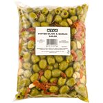 KRINOS Pitted Olive & Garlic Salad 5lb