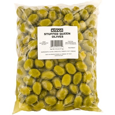 KRINOS Stuffed Queen Olives 5lb