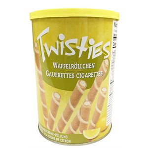 KRINOS Twisties Viennese Wafers Lemon 400g