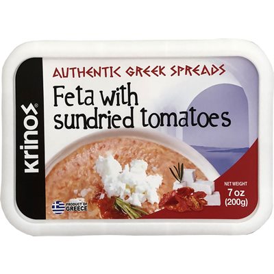 KRINOS Feta with Sundried Tomatoes Spread 7oz