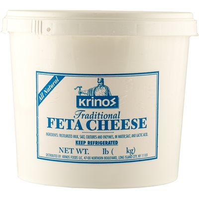 KRINOS Domestic Feta 10lb KRINOS Domestic Feta 10lb