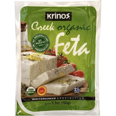 KRINOS Greek Organic Feta 150g KRINOS Greek Organic Feta 150g