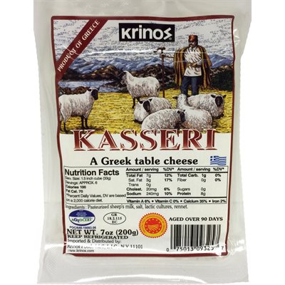 KRINOS Kasseri Cheese 200g