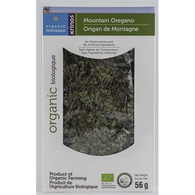 KRINOS Organic Greek Oregano 56g