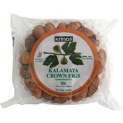 KRINOS Greek Kalamata Crown Figs 14oz KRINOS Greek Kalamata Crown Figs 14oz