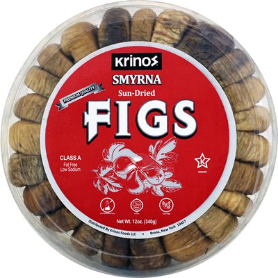 KRINOS Smyrna Sun-Dried Figs 400g KRINOS Smyrna Sun-Dried Figs 400g