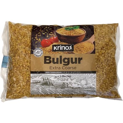 KRINOS Bulgur #4 (Extra Coarse) 1kg KRINOS Bulgur #4 (Extra Coarse) 1kg