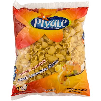 PIYALE Lumachine Rigate (Manti) 500g PIYALE Lumachine Rigate (Manti) 500g