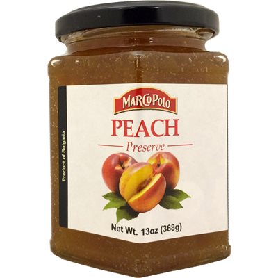 MARCO POLO Peach Preserves 13oz