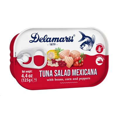 DELAMARIS Mexicana Tuna Salad 125g tin