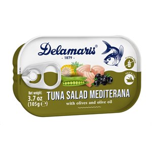 DELAMARIS Mediterranea Tuna Salad 105g tins