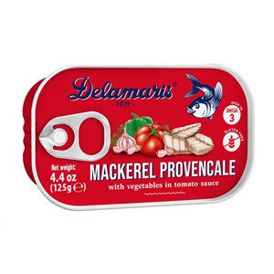 DELAMARIS Provencale Mackerel Salad 14/125g tins