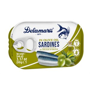 Delamaris Sardines in Olive Oil 20/90g