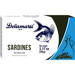 Delamaris Sardines in Olive Oil 32/90g