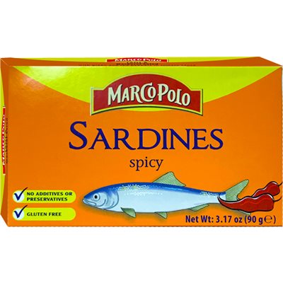 MARCO POLO Spicy Sardines 90g