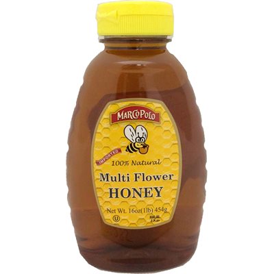 MARCO POLO Multiflower Honey 16oz MARCO POLO Multiflower Honey 16oz