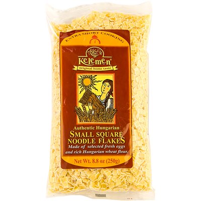 KELEMEN Small Square Noodle Flakes 250g KELEMEN Small Square Noodle Flakes 250g