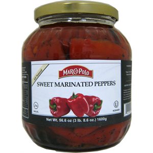 MARCO POLO Sweet Marinated Peppers 56oz