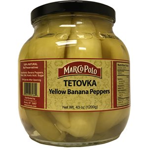 MARCO POLO Yellow Banana Peppers (Tetovka) 1500g