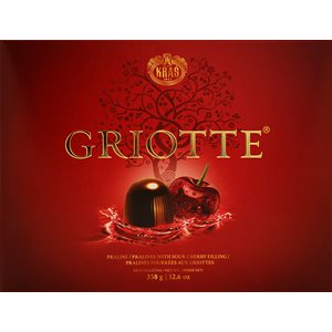 KRAS Griotte Chocolate-Covered Cherries 358g