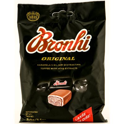 KRAS Bronhi Toffee 100g KRAS Bronhi Toffee 100g