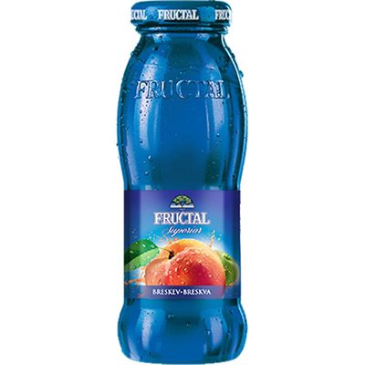 Fructal Peach Nectar 12/200ml bottle