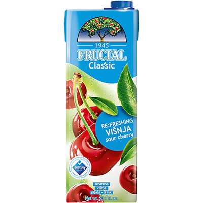Fructal Sour Cherry Beverage 8/1.5 ltr