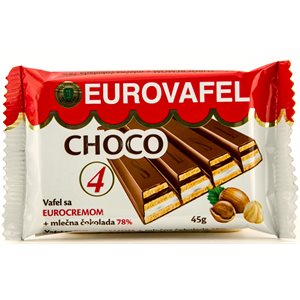 SWISSLION Takovo Eurovafel Choco 4 45g