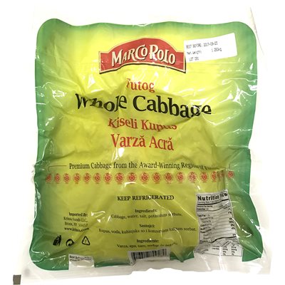MARCO POLO Sour Cabbage Heads 2kg MARCO POLO Sour Cabbage Heads 2kg