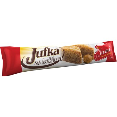 Jami Jufka for Baklava Phyllo Sheets 12/450g Jami Jufka for Baklava Phyllo Sheets 12/450g