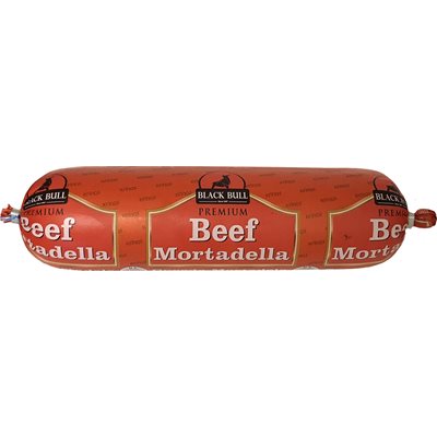 BLACK BULL Beef Mortadella Mini 1lb