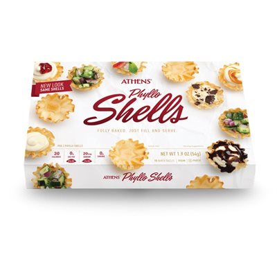 ATHENS Mini Phyllo Shells 54g ATHENS Mini Phyllo Shells 54g