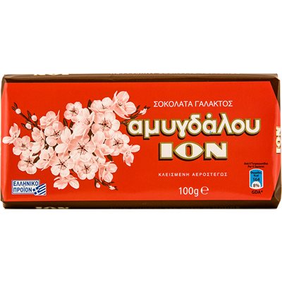 ION Chocolate with almonds 100g ION Chocolate with almonds 100g