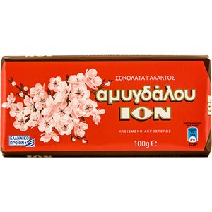 ION Chocolate with almonds 100g